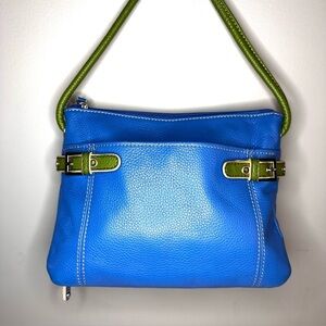 Rare brightly Coloured Naturalizer Small Cross Body Leather Bag / Purse
